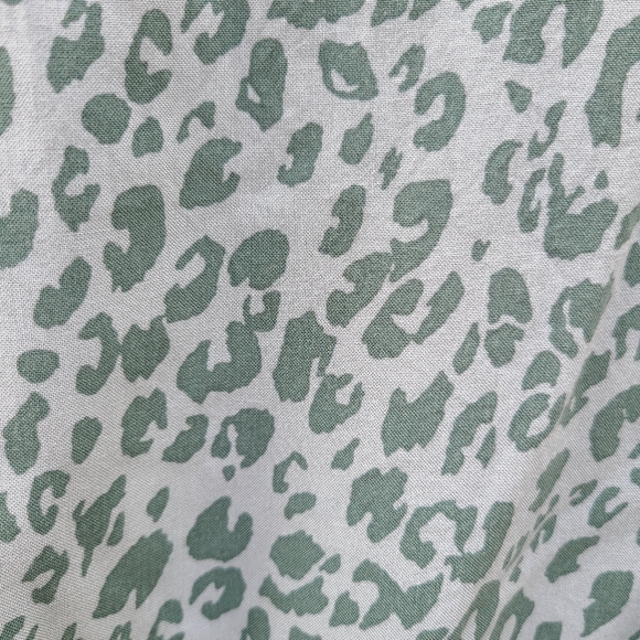 Pink Rose Bar Back Leopard Print Dress - Picture 6 of 11